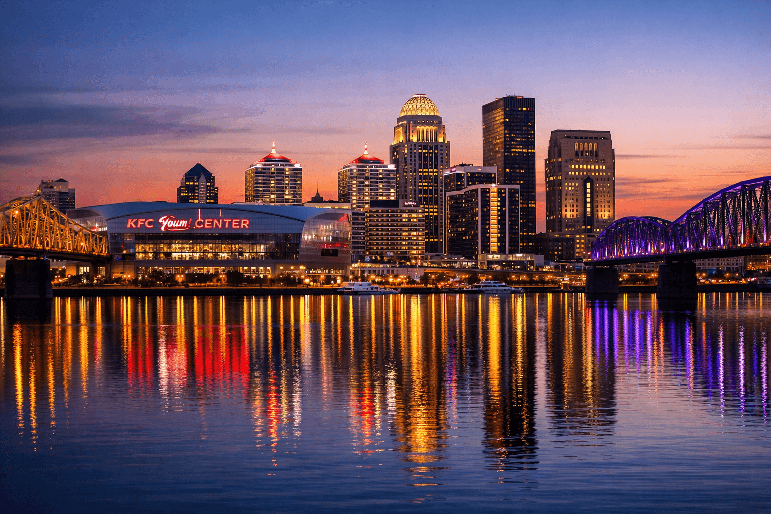 Louisville, KY skyline